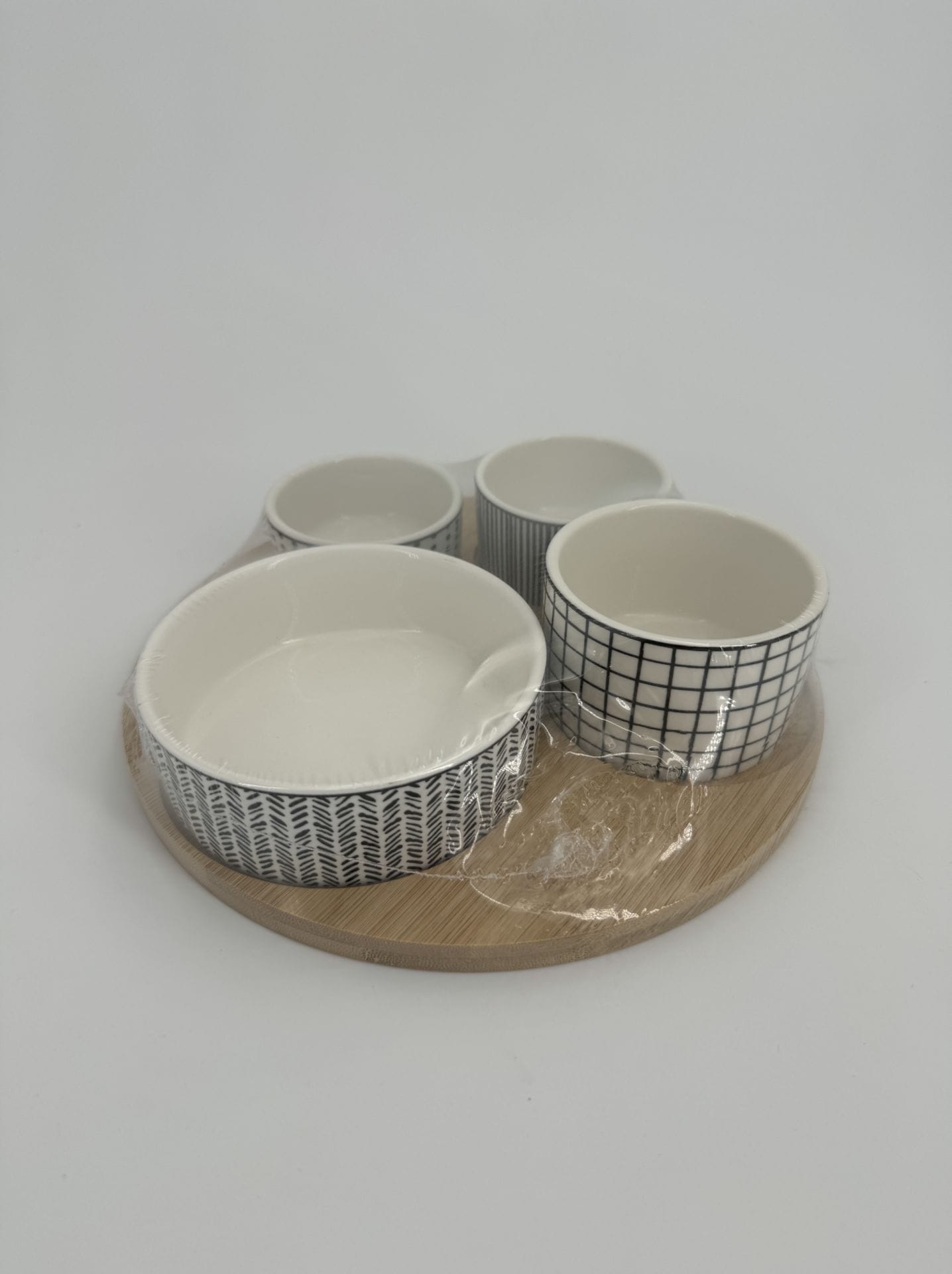 Lot de 4 ramequins sur le thème de Noël, lot de 4 ramequins