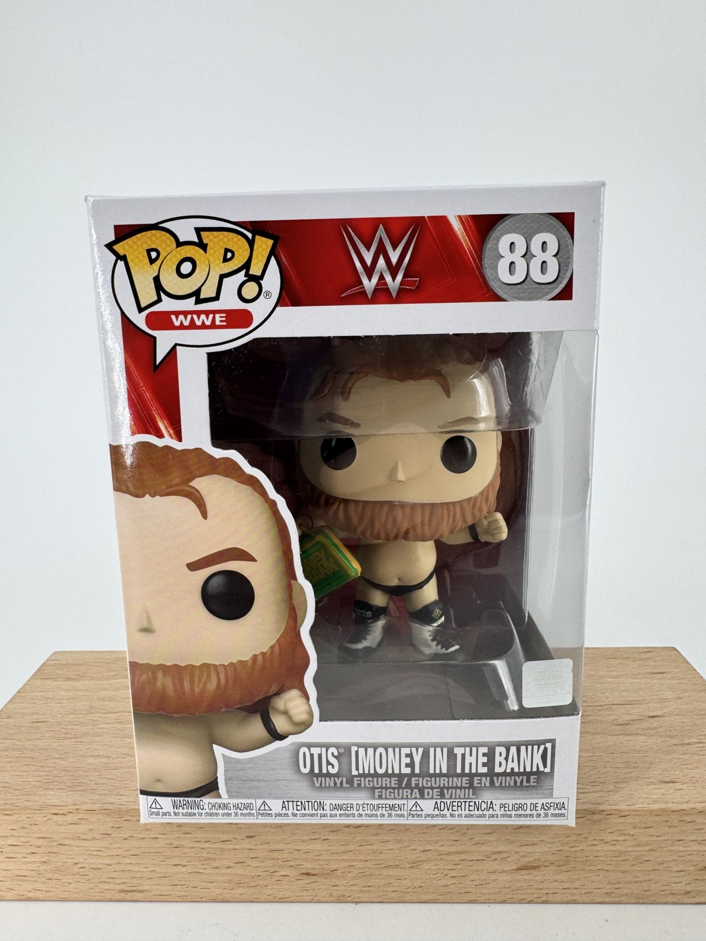 Funko Pop! WWE Otis – Figurine Vinyle Money In The Bank 9 Cm – Collection Exclusive – Cadeau Fan De Catch